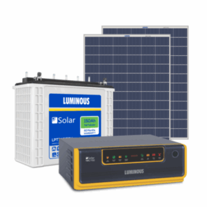 Luminous Solar 850VA Inverter / 150Ah Battery / 300 Watt Panel