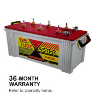 Exide Tube Master TM500L 150AH Tubular Battery
