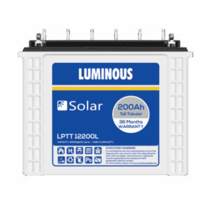Luminous Solar LPTT 12200L 200 AH Tall Tubular battery