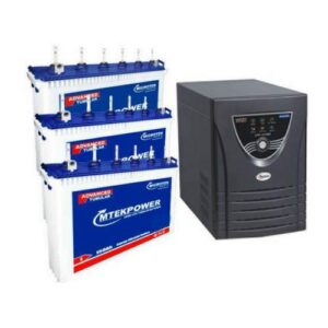 Microtek 2.7KVA Inverter with 150AH 3 Batteries