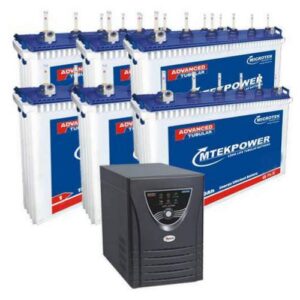 Microtek 5.7KVA Inverter with 150AH 6 Batteries