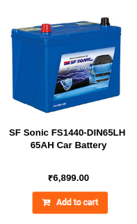 SF Sonic FS1440-DIN65LH 65AH Car Battery