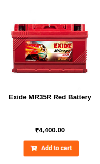 Exide MR35R Red Battery