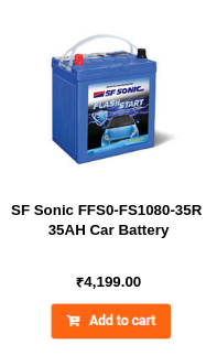 SF Sonic FFS0-FS1080-35R 35AH Car Battery