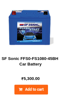 SF Sonic FFS0-FS1080-45BH Car Battery