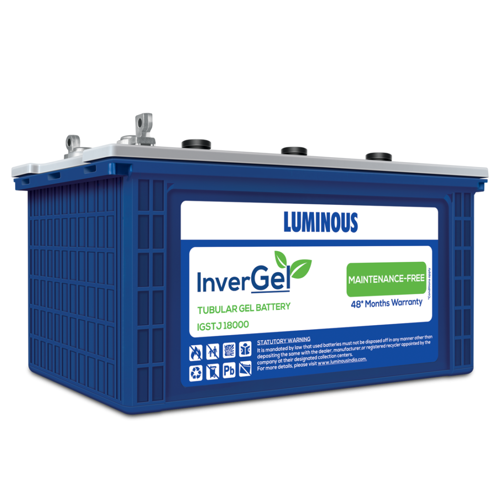 luminous battery 5 year guarantee