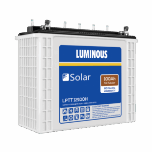 Luminous LPTT12100H Solar 100 AH Tubular battery