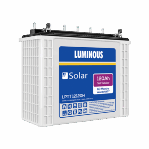 Luminous LPTT12120H Solar 120 AH Tubular battery